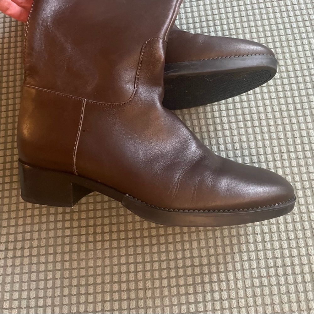 Tory Burch Dark Brown Over the Knee Boots - Picture 7 of 11